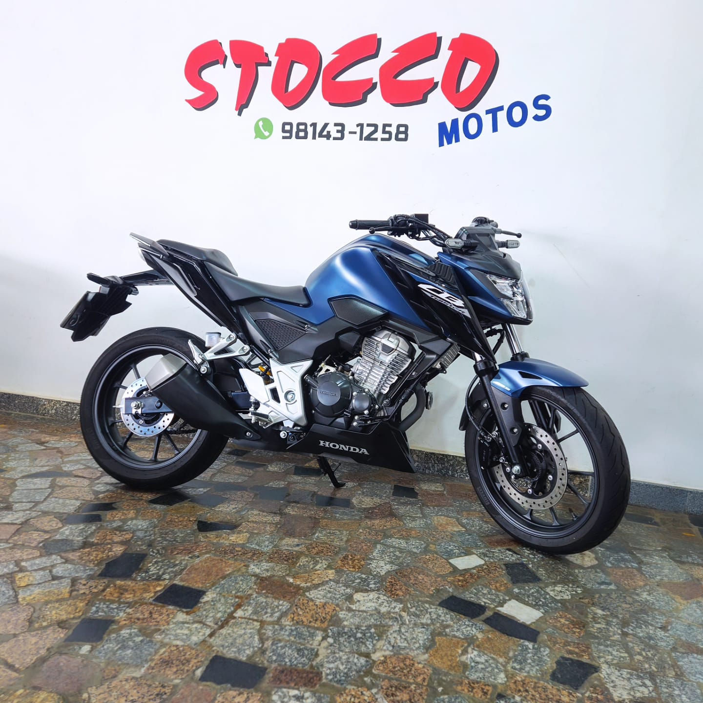 
								CB TWISTER 300 ABS 2025 AZUL full									