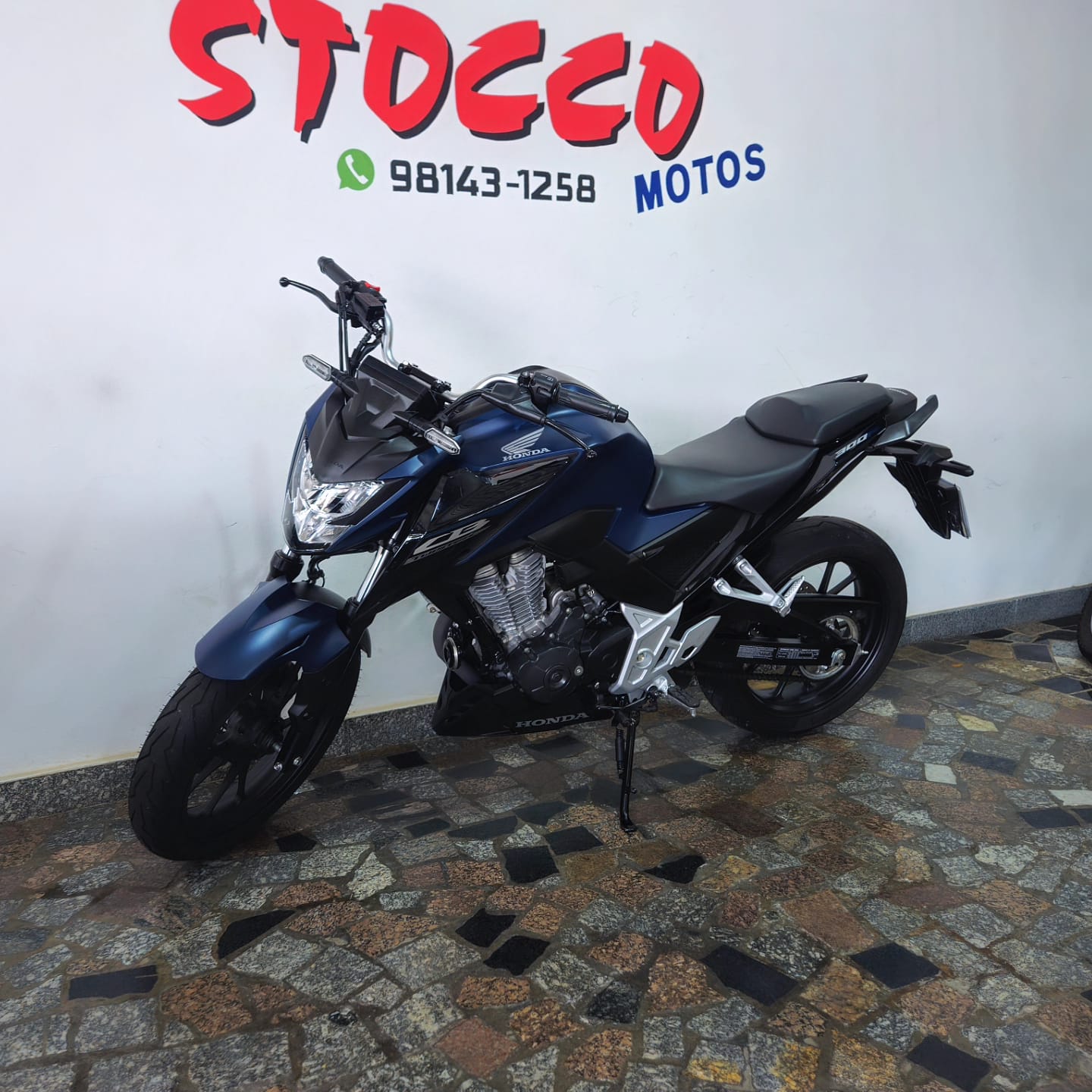 
								CB TWISTER 300 ABS 2025 AZUL full									