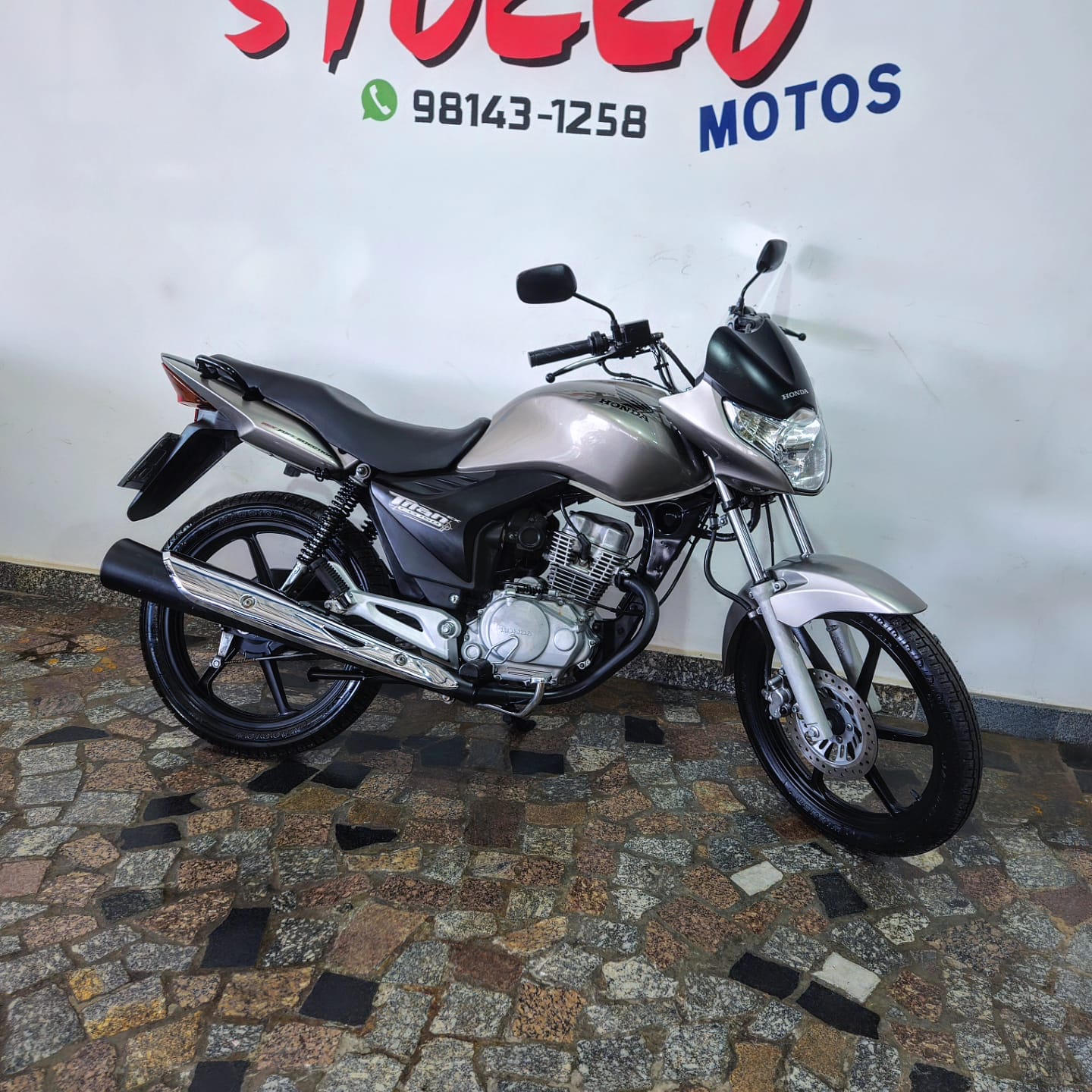 
								TITAN 150 EX 2010 CINZA full									