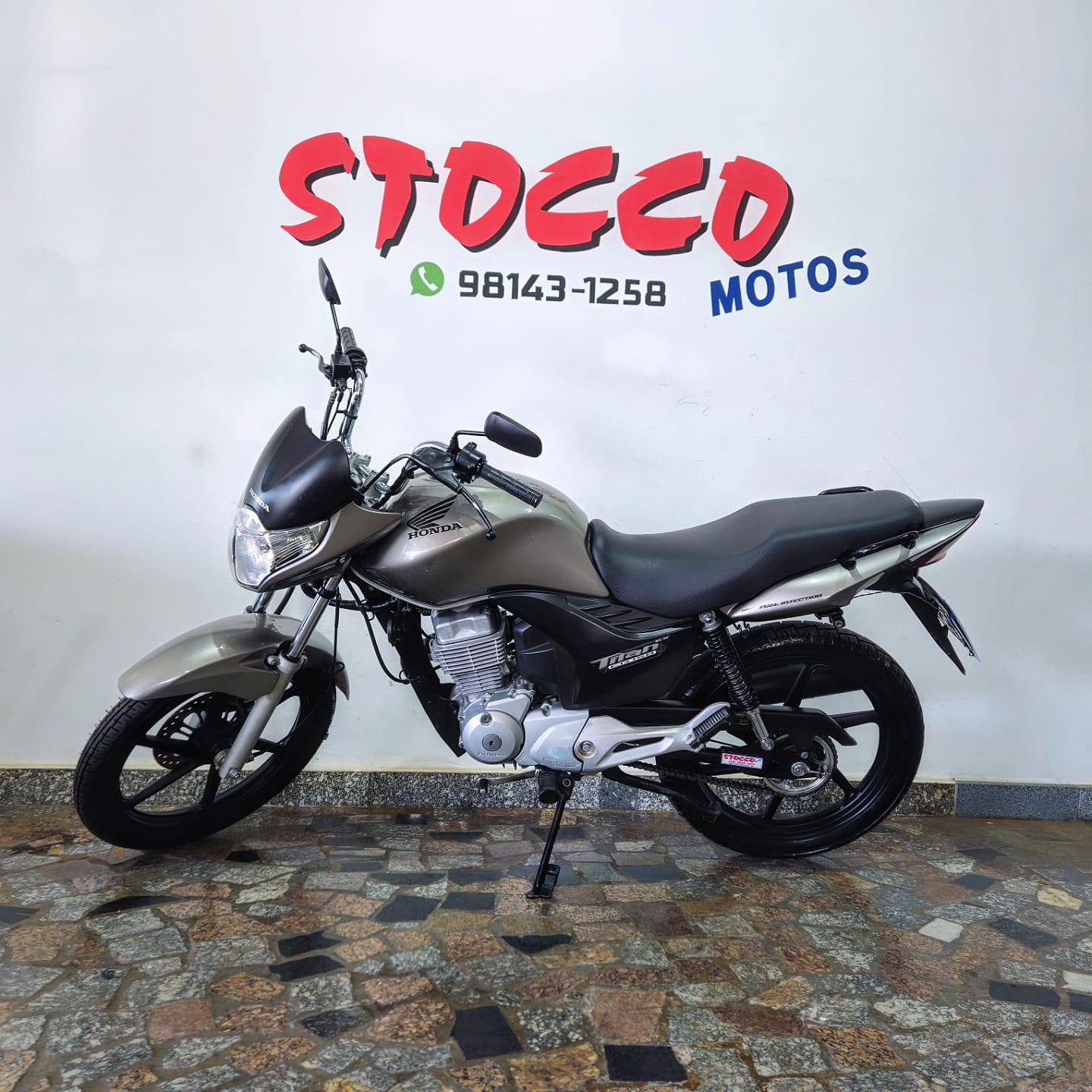
								TITAN 150 EX 2010 CINZA full									