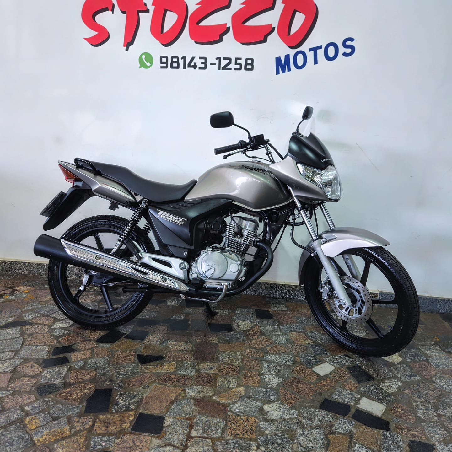
								TITAN 150 EX 2010 CINZA full									