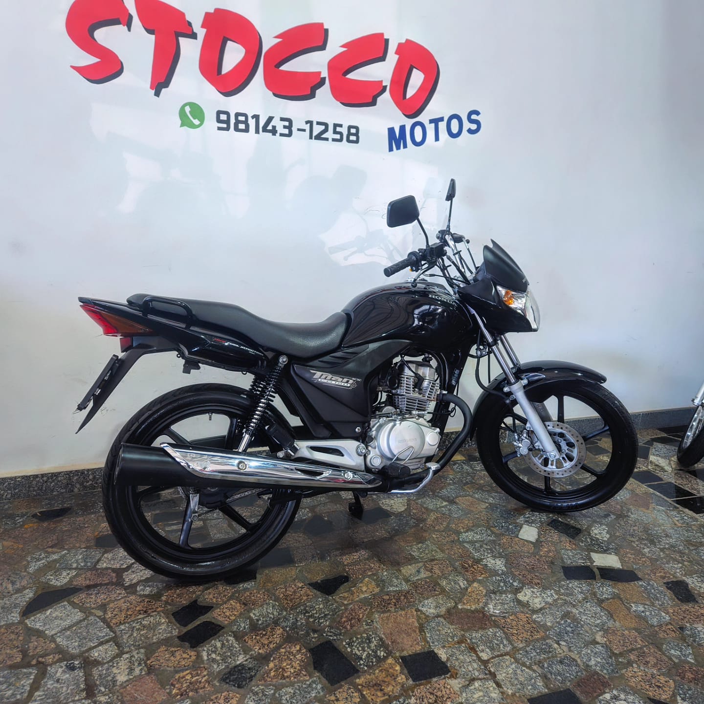 
								TITAN 150 EX 2010 PRETA full									