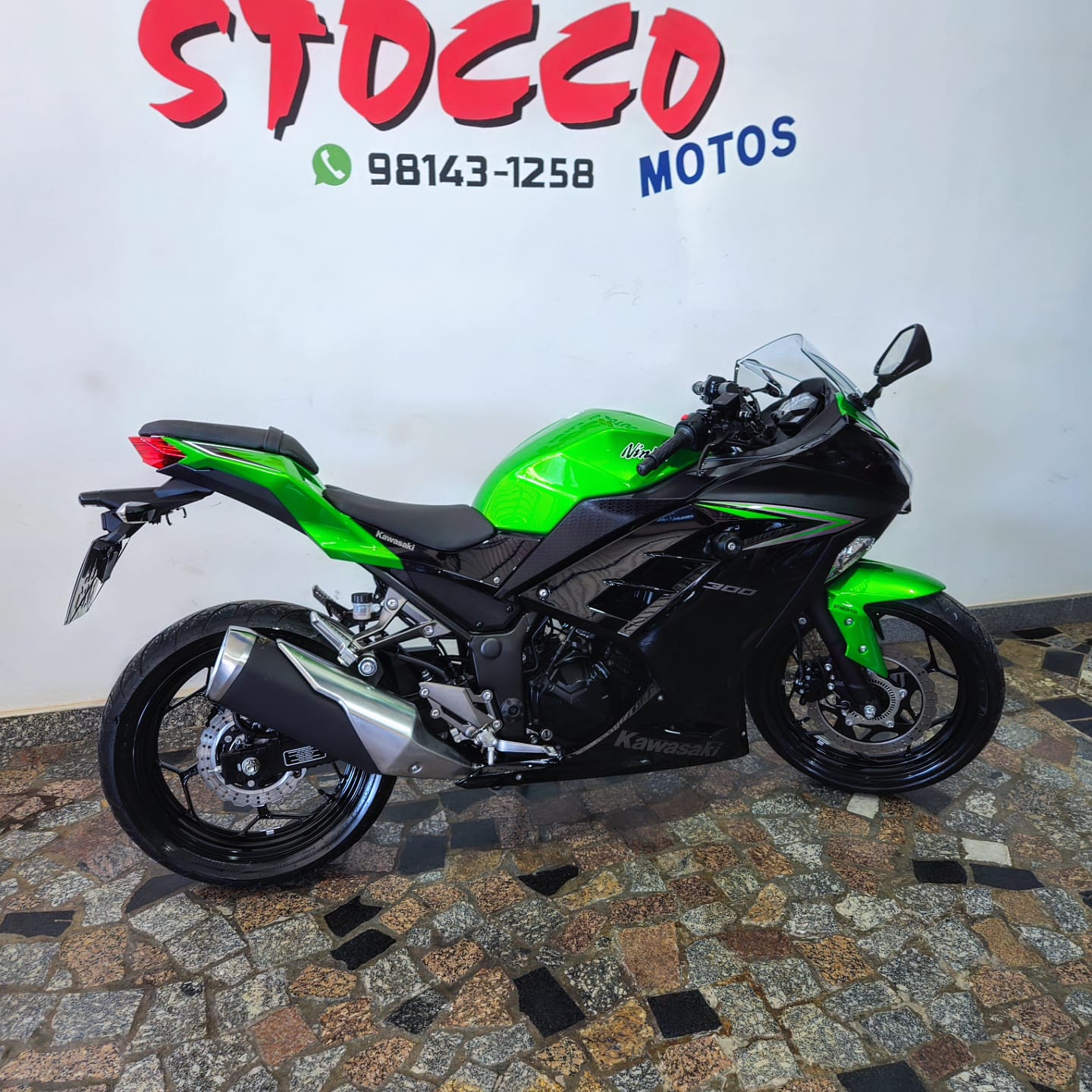
								NINJA 300 2023 full									